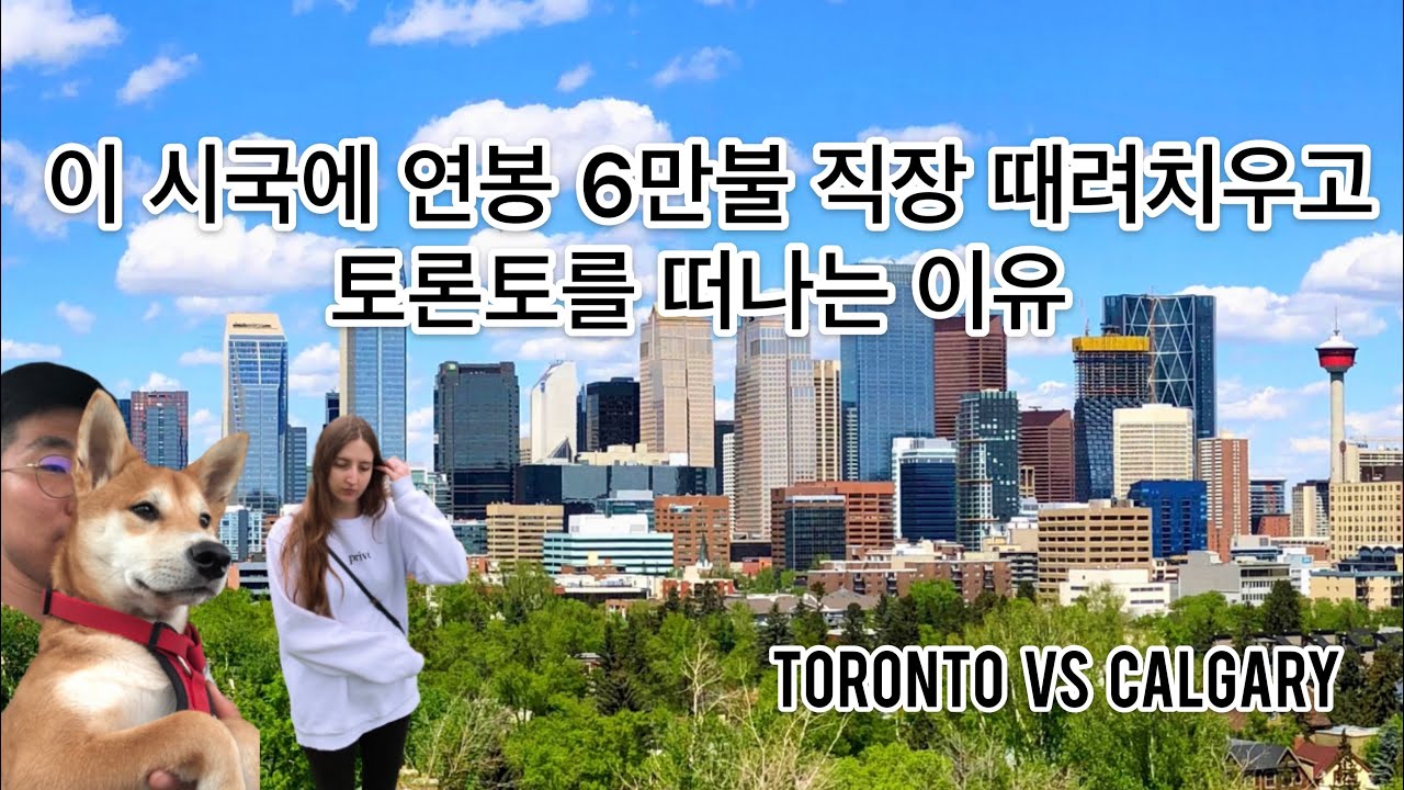 국제커플 Why we moving to Calgary from Toronto / Why did I quit a decent