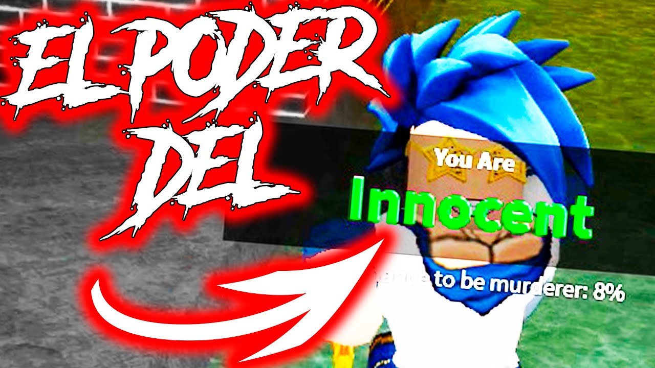 El Poder Del Inocente Murder Mystery 2 Roblox Youtube - a mi atirou em inocente no murder mystery 2 roblox youtube