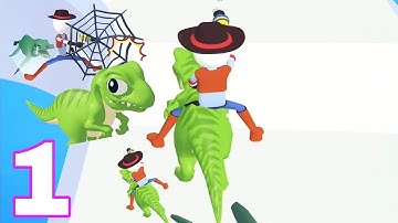 Monster Catch Run - Walkthrough Part 1 Levels 1-8 - Android Gameplay