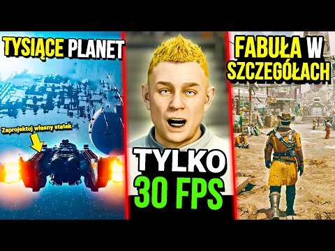 WSZYSTKO CO MUSISZ WIEDZIEĆ O STARFIELD: 1000 planet, Fabuła, Problemy, 30 FPS, Tworzenie Statków