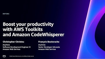AWS re:Invent 2023 - Boost your productivity with AWS Toolkits and Amazon CodeWhisperer (XNT304)