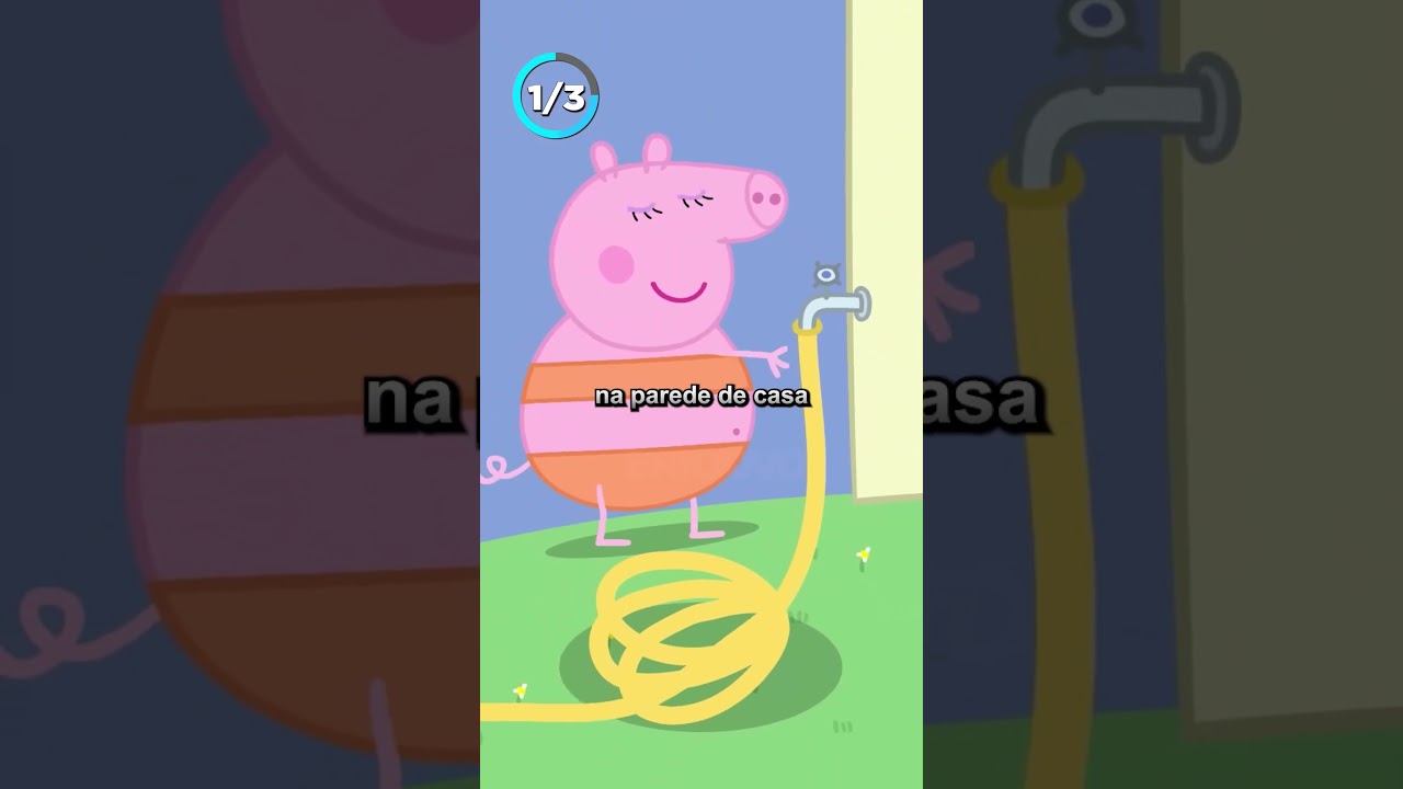 ERROS na Animação de Peppa que você não notou #shorts