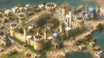 INSANE 1v7 Skirmish Against Nomad Lords - Stronghold Crusader Definitive Edition