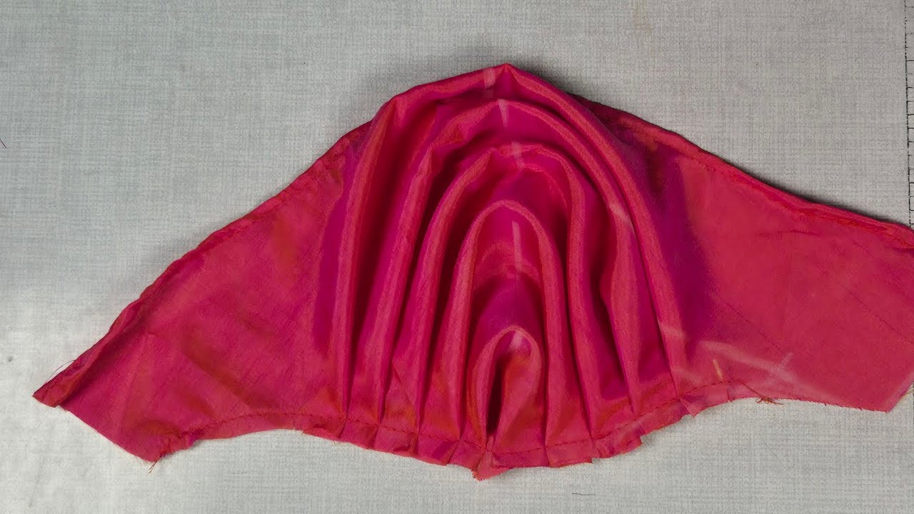 Easy Pleated Sleeve Cutting and Stitching