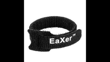 Eaxer Hook and Loop Reusable Fastening Cable Ties