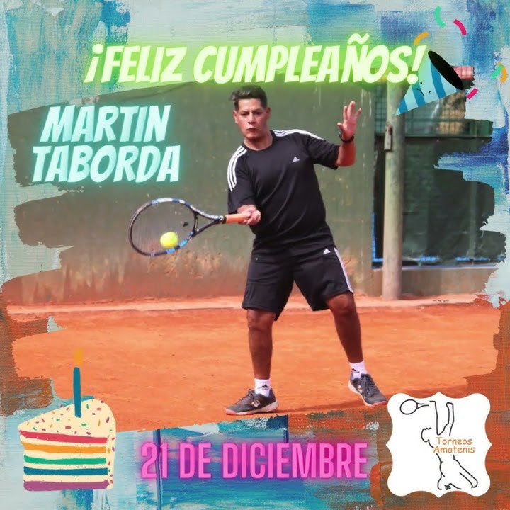 Feliz cumpleaños Martin
