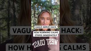 Calm Anxiety With This Vagus Nerve Hack | How Humming Calms Stress & Boosts Your Nervous System