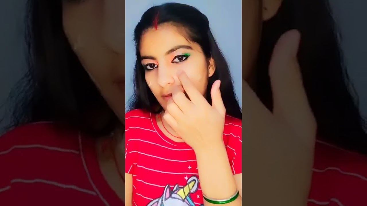 Republic Day 🇮🇳 Makeup Look / Tri Colour Makeup 