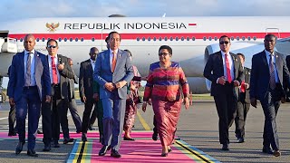 Presiden Jokowi Tiba di Dar es Salaam, Tanzania, 21 Agustus 2023