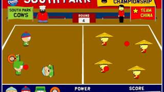 South Park Dodgeball Championship Comedy Central Games