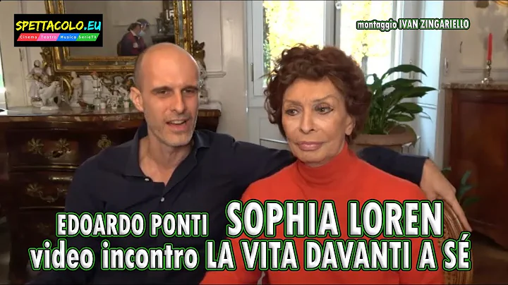 Sophia Loren, video incontro La vita davanti a s: ...