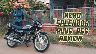 Hero Splendor Plus BS6 Review - Cult Indian Motorcycle 💯