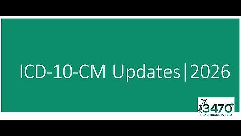 ICD-10-CM Updates 2026 | New, Revised & Deleted Codes Explained #3470healthcare #icd #updates #3470