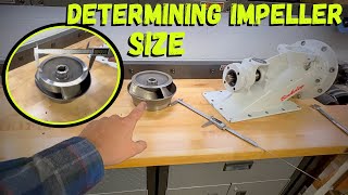 Measuring the IMPELLER CUT on a Berkeley & Dominator Jet Drive