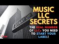 Music llc secrets the real number of llcs you need to start your label