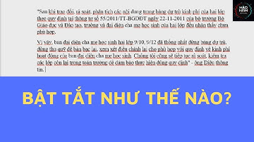 Cách Bật Tắt Kiểm Tra Lỗi Chính Tả Trong Word Cực Dễ| Hào Nam Official