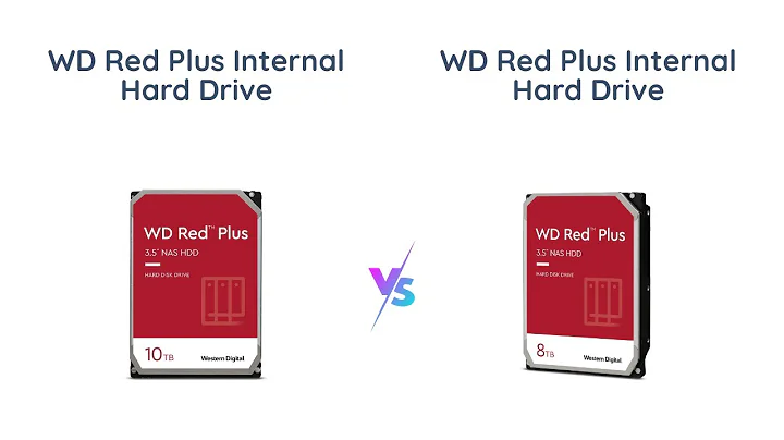 10TB vs 8TB WD Red Plus HDD - Which one is better for NAS?