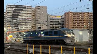 EF210-334号機[吹]　安治川口駅構内　入換