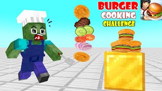 Monster School: Burger Cooking Challenge (Part 1) - Minecraft Animation