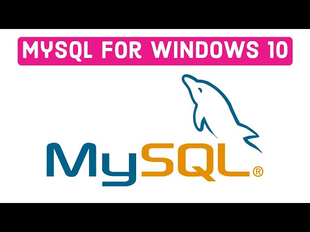 How to Install MySQL in Windows 10 | Tutorial #3 class=