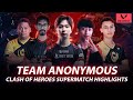 Team ANONYMOUS Clash of Heroes Road to Champion! Xccurate SUPER CLUTCH PLAY | SPIN Esports