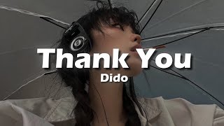 Dido - Thank You (Lyrics) \