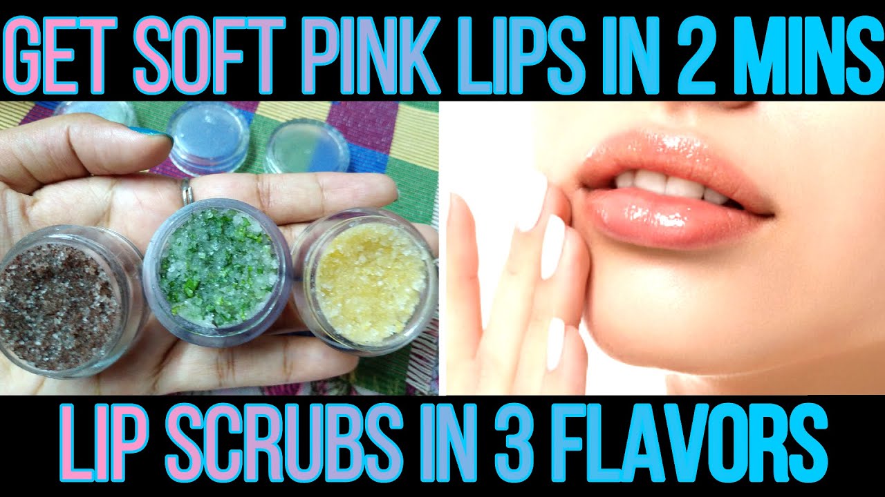 How to make Lip Scrub at home with sugar in English & Tamil In 3