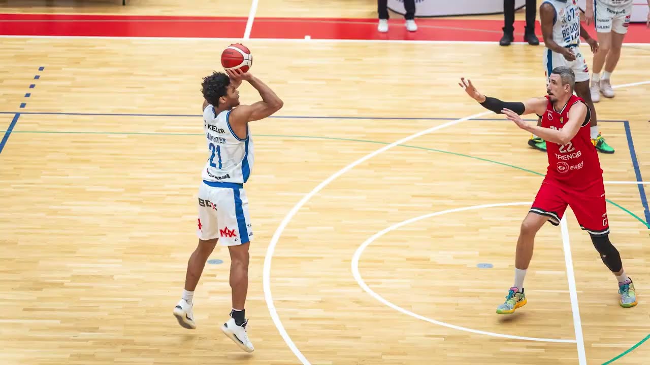 Robert Carpenter 21 poäng vs. Sloga Basket