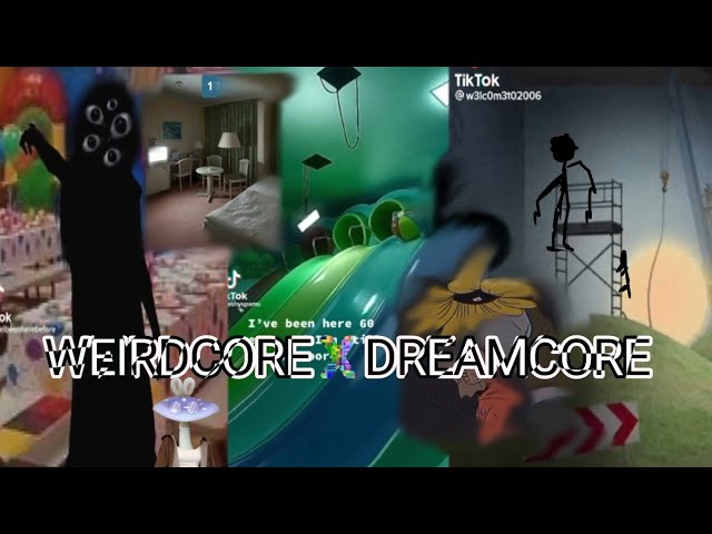 💿weirdcore x dreamcore👁⚠️[BIG TW]⚠️ lound noises, flashing lights,  derealisation, disturbing images] 