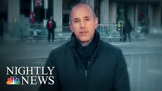 NBCU Investigation Finds Managers Were Unaware Of Matt Lauer's Sexual Misconduct | NBC Nightly News