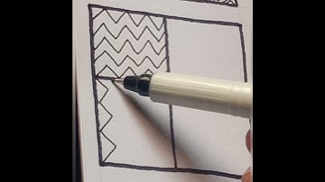 ||ZigZag pattern Ideas||#art #draw #zentangle #creative #artwork #patterns #artist