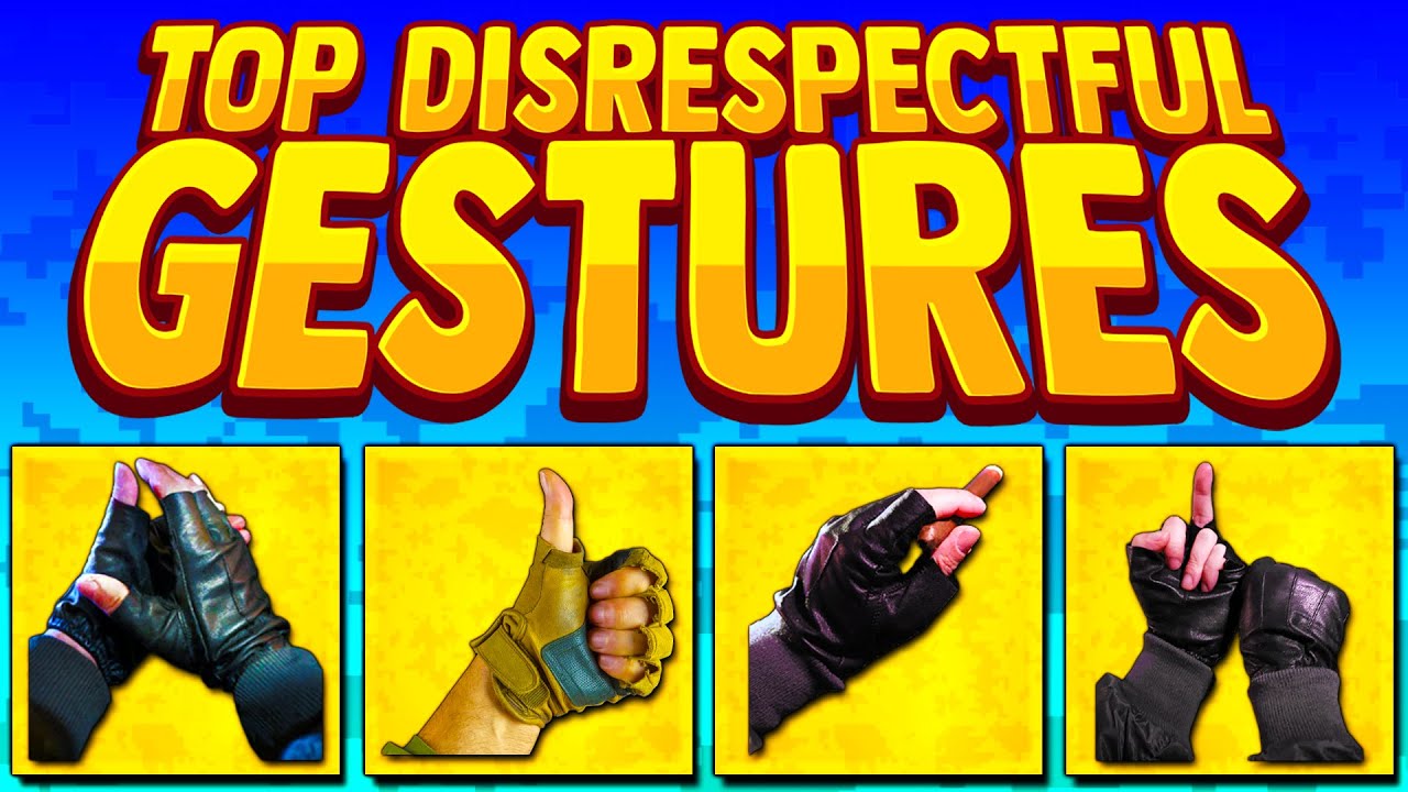 How To Get Gestures In Cod