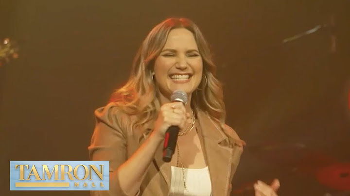 Jennifer Nettles Performs “Sit Down You’re Rockin’ the Boat” on “Tamron Hall”