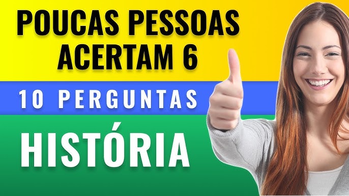 💥 QUIZ HISTÓRIA DO BRASIL #01 - Teste de 20 Perguntas Com Respostas Sobre  A História Do Brasil 