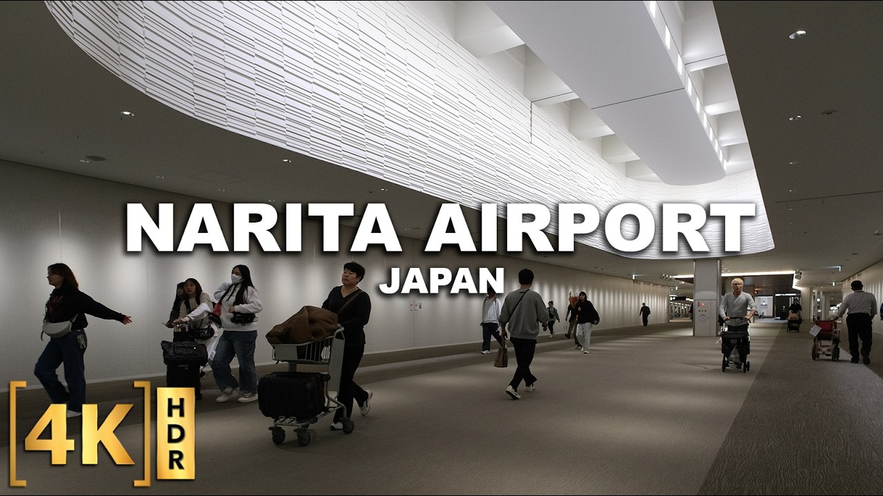 Walking Tour at One of Tokyo's Busiest Airports! NARITA INTERNATIONAL AIRPORT JAPAN | Terminal 2
