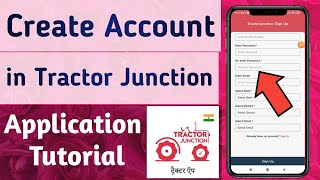 How to Create Account in Tractor Junction App screenshot 3