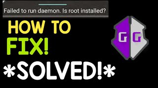 HOW TO FIX FAILED TO RUN DAEMON ON GAME GUARDIAN! screenshot 3