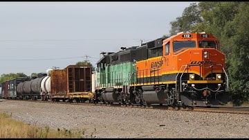 BNSF 112 on the St.  Cloud Local