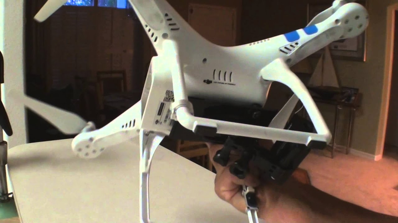 DJI Phantom 2 How to make a anti-vibration gopro mount for cheap.