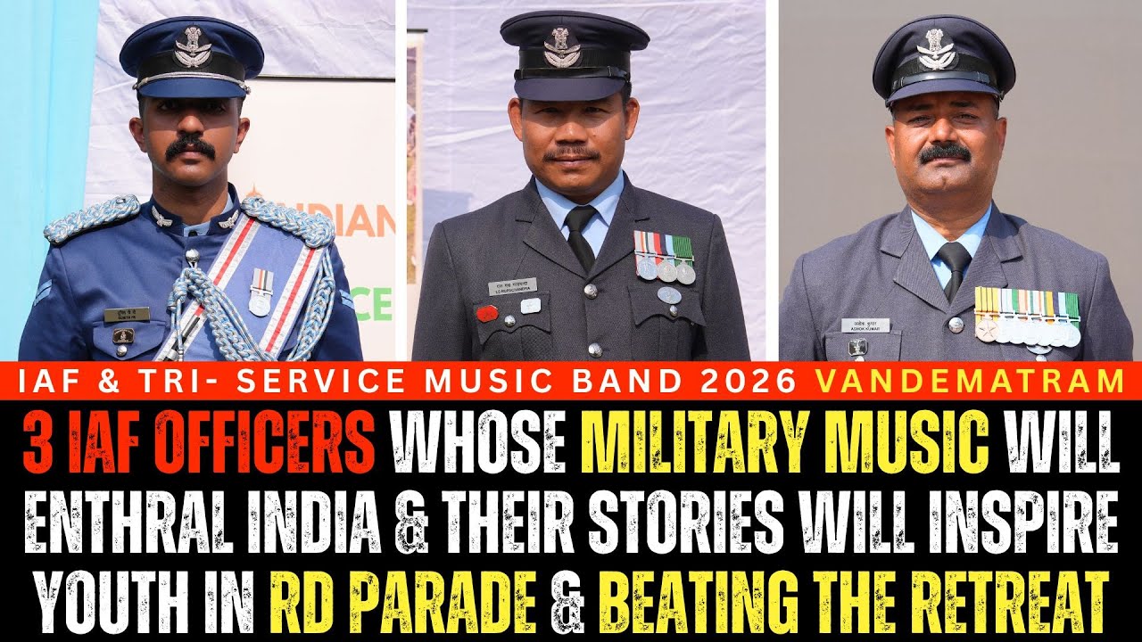 Indian Air Force And Tri Service Military Band For Republic Day Parade ...