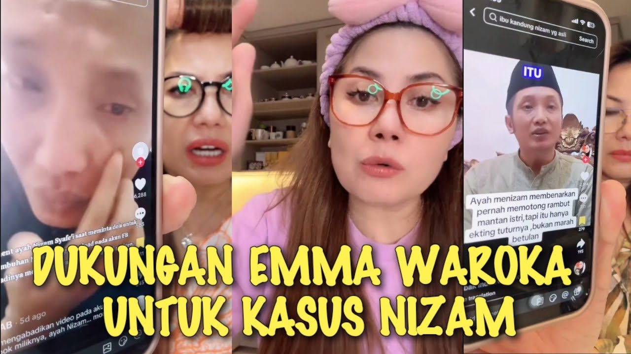 HEBOH√√ EMMA WAROKA TETAP BERSUARA UNTUK KEADILAN NIZAM 