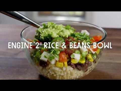 Engine 2 Seven-Day Rescue Challenge Rice & Beans Bowl