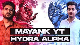 Alpha Clasher​ vs Mayank YT​ | HYDRA vs 2CR | Elite Customs PUBG Mobile