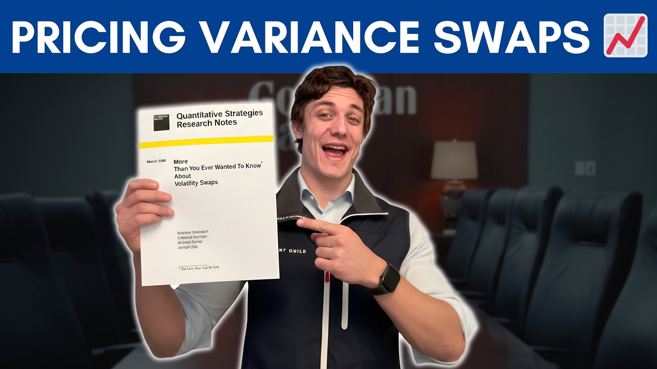 Как Goldman Sachs устанавливает цены на вариационные свопы