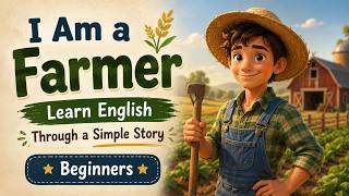Información Learn English Through Stories 🌟 I am a farmer  Very Helpful Story For begginers Guía