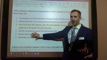 GCSE Economics 9-1 : Lessons Learned 7 : Analysis Writing Frame