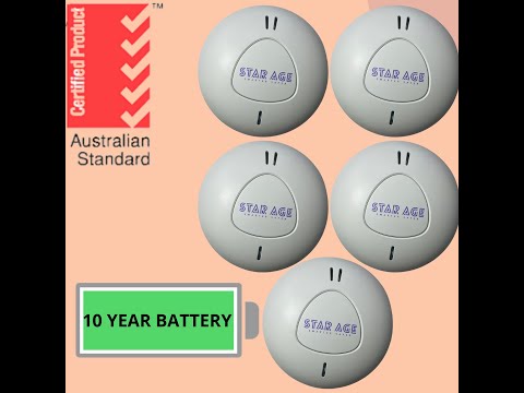 Wireless Interconnected Photoelectric Smoke Alarms Australia