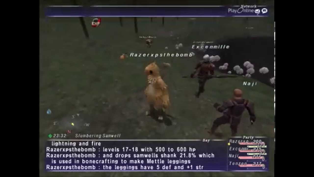 Final Fantasy XI La Theine Plateau Notorious Monsters guide