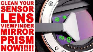 How to Clean your Camera Sensor & Lens-NO MORE DUST SPOTS!!