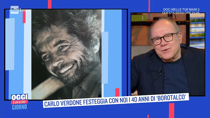 Carlo Verdone festeggia i 40 anni di "Borotalco" -...